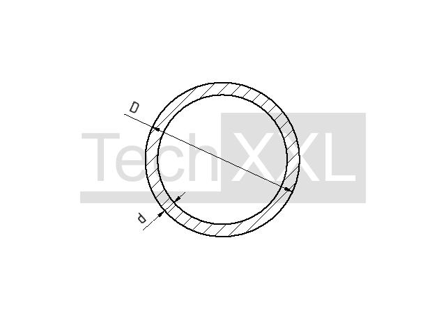 Круглая труба D20x2 wie HH300RR4