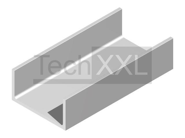 C-профиль 25x25x2 Rw / Rz0,5